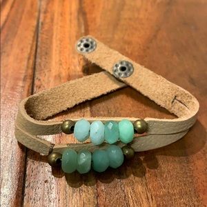 Brand new leather bracelet!